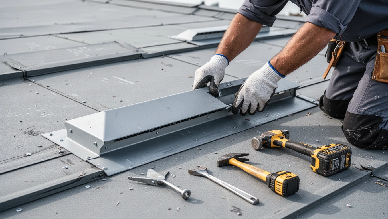 Ridge Vent Installation
